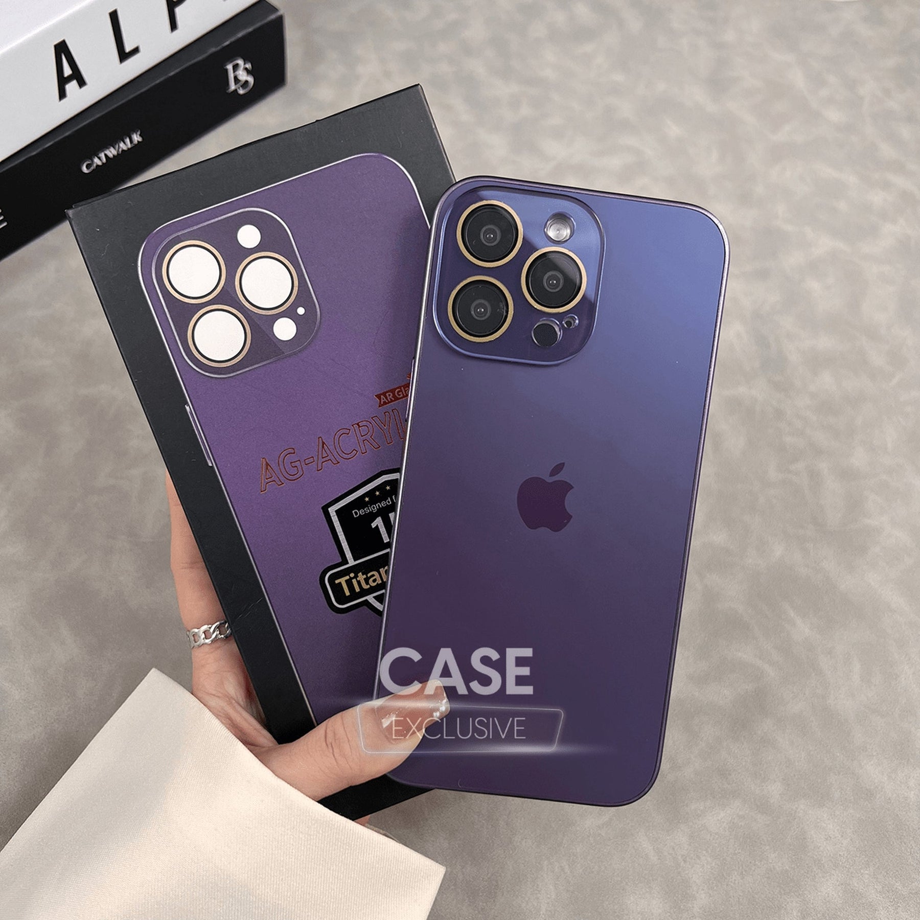 Case / Capinha Iphone IGlass Titanium