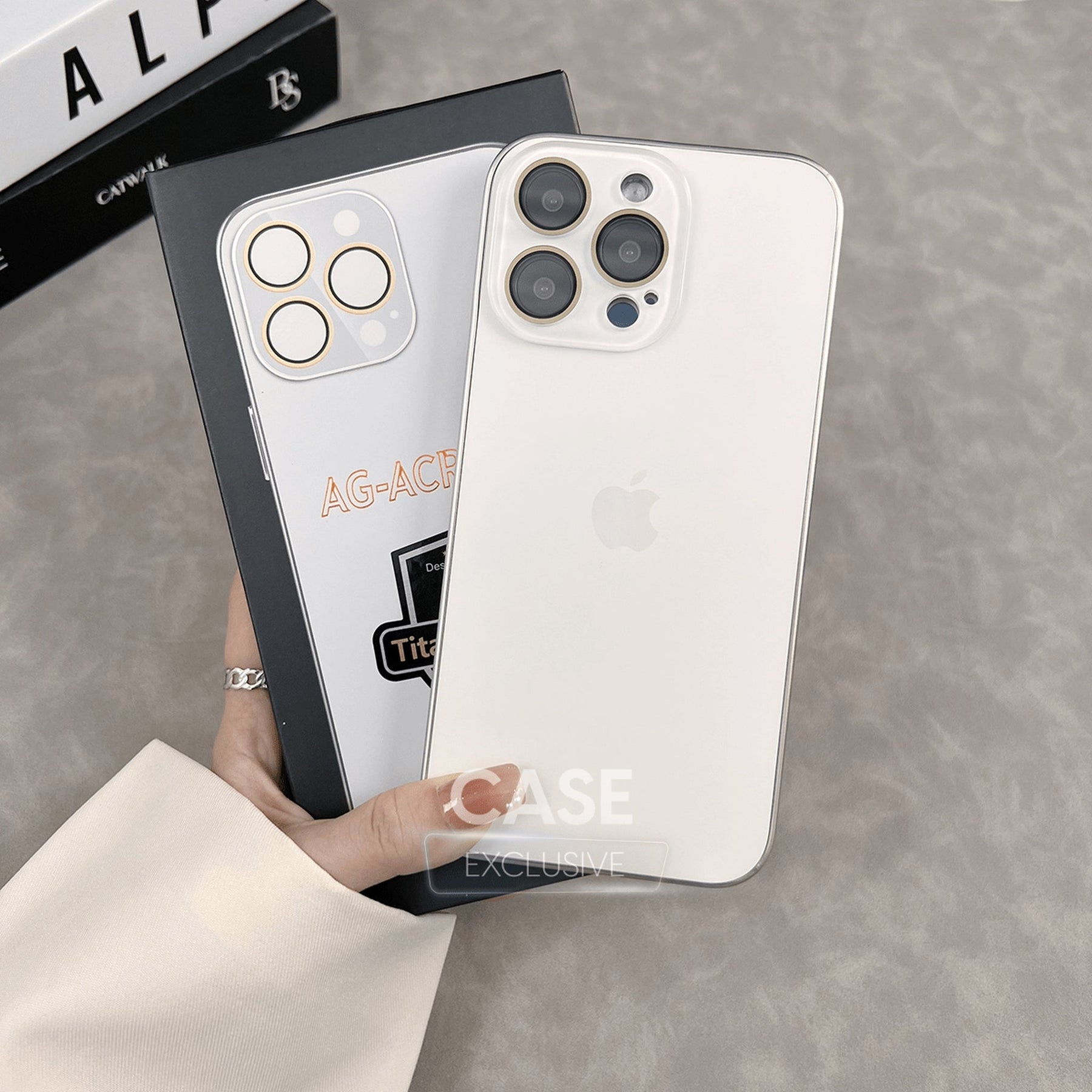 Case / Capinha Iphone IGlass Titanium