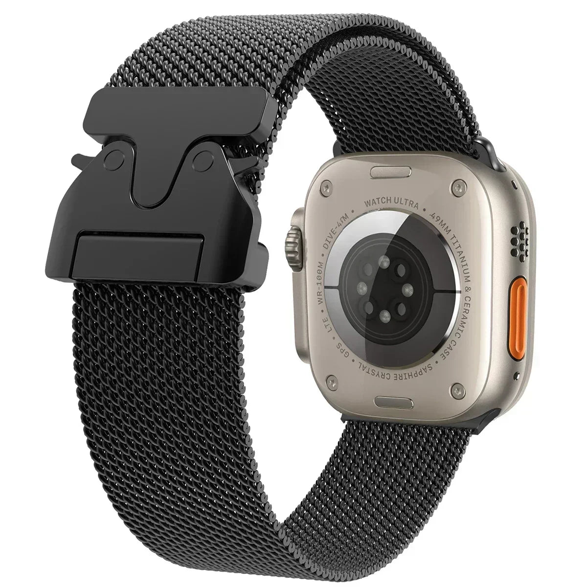 Pulseira Apple Watch - Milanese Titanium