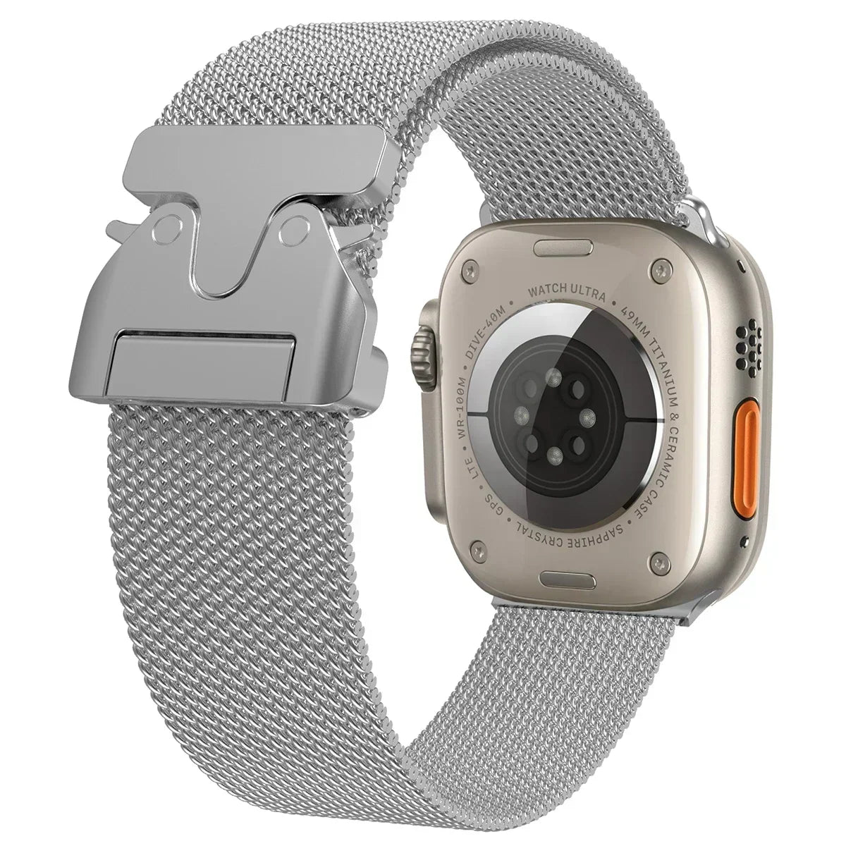 Pulseira Apple Watch - Milanese Titanium