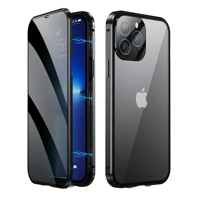 Case / Capinha Iphone Magnética Blindagem 360°
