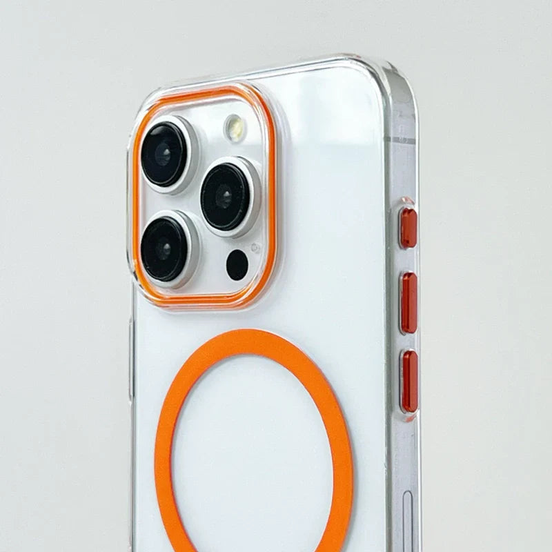 Case / Capinha Iphone Duo Click MagSafe (13 ao 15 Pro Max)
