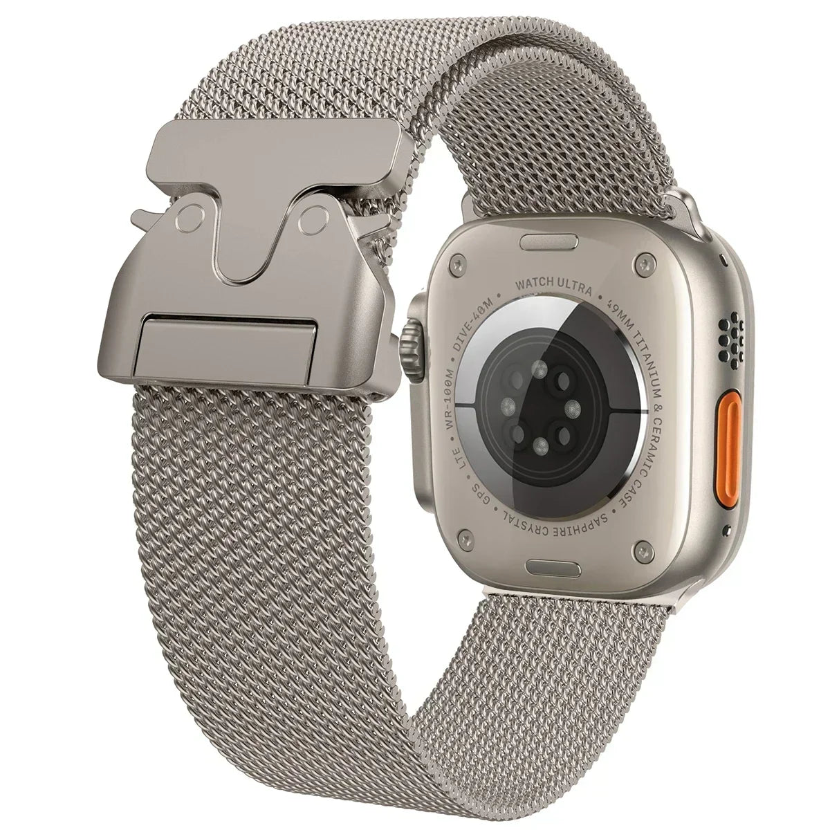Pulseira Apple Watch - Milanese Titanium