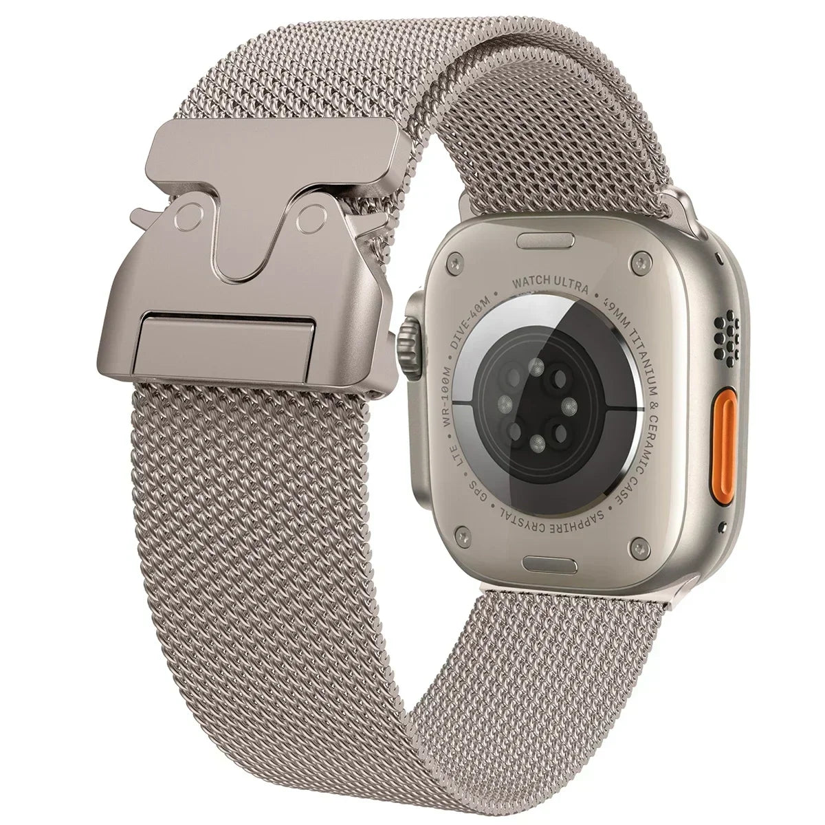Pulseira Apple Watch - Milanese Titanium