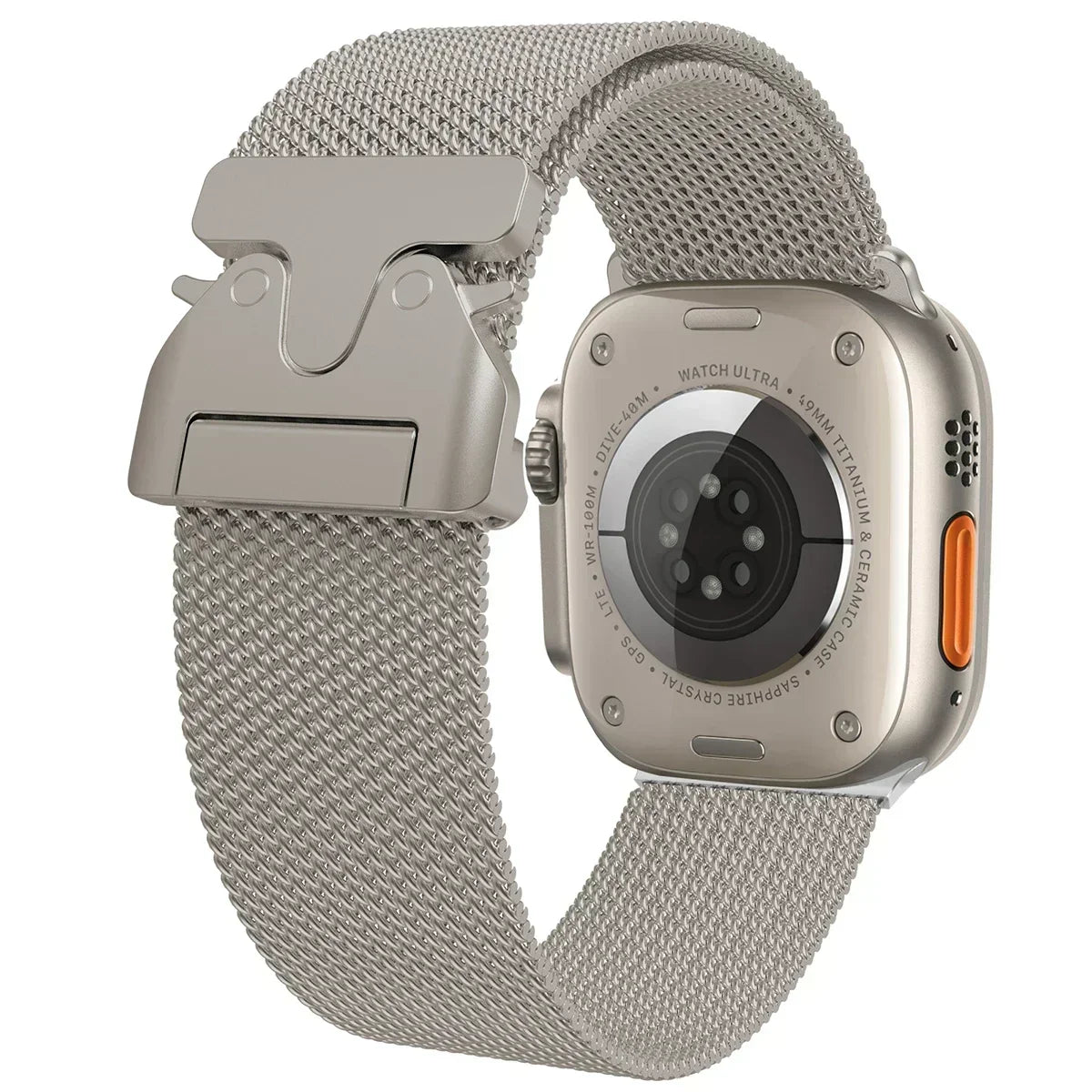 Pulseira Apple Watch - Milanese Titanium