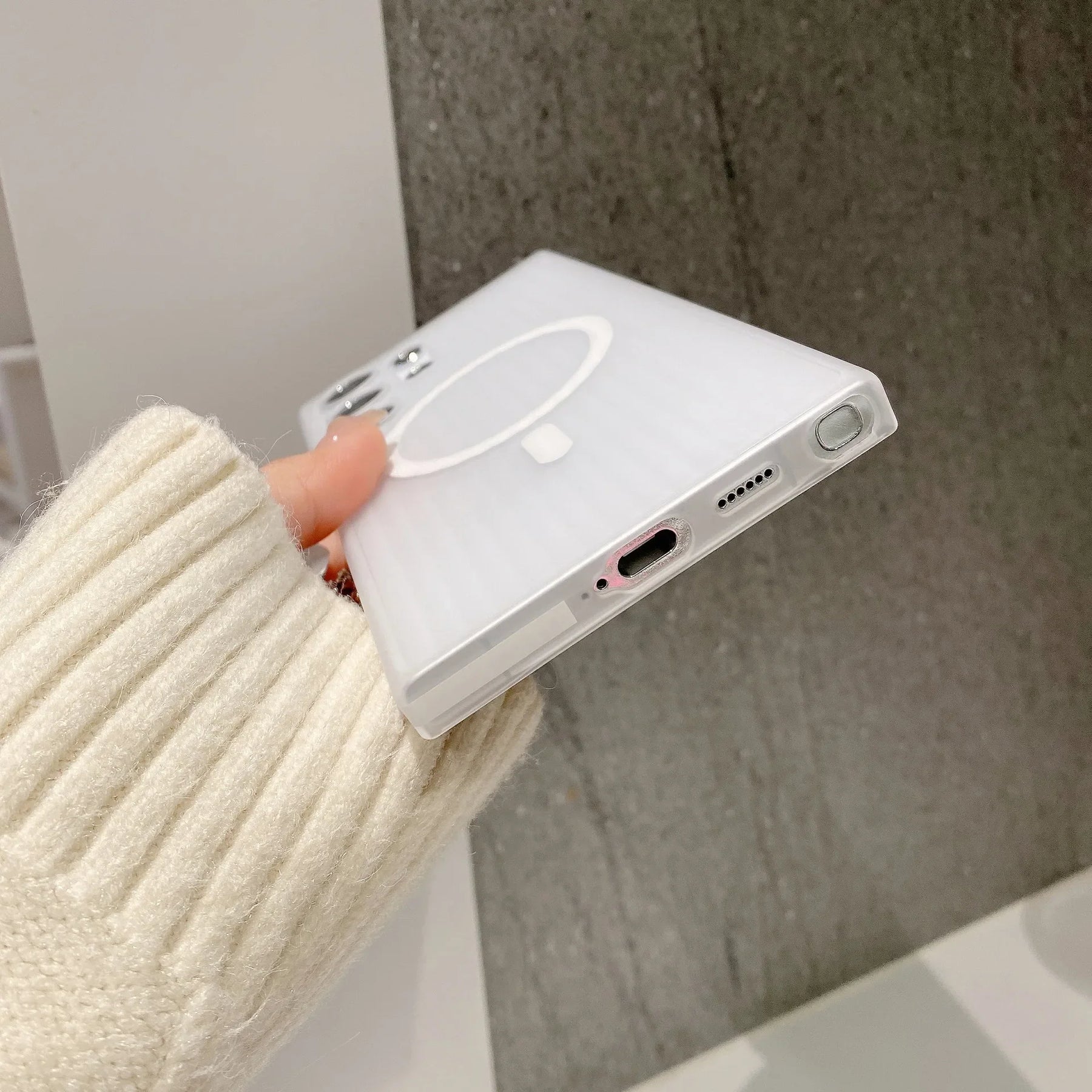 Case / Capinha Samsung Clear Magnética