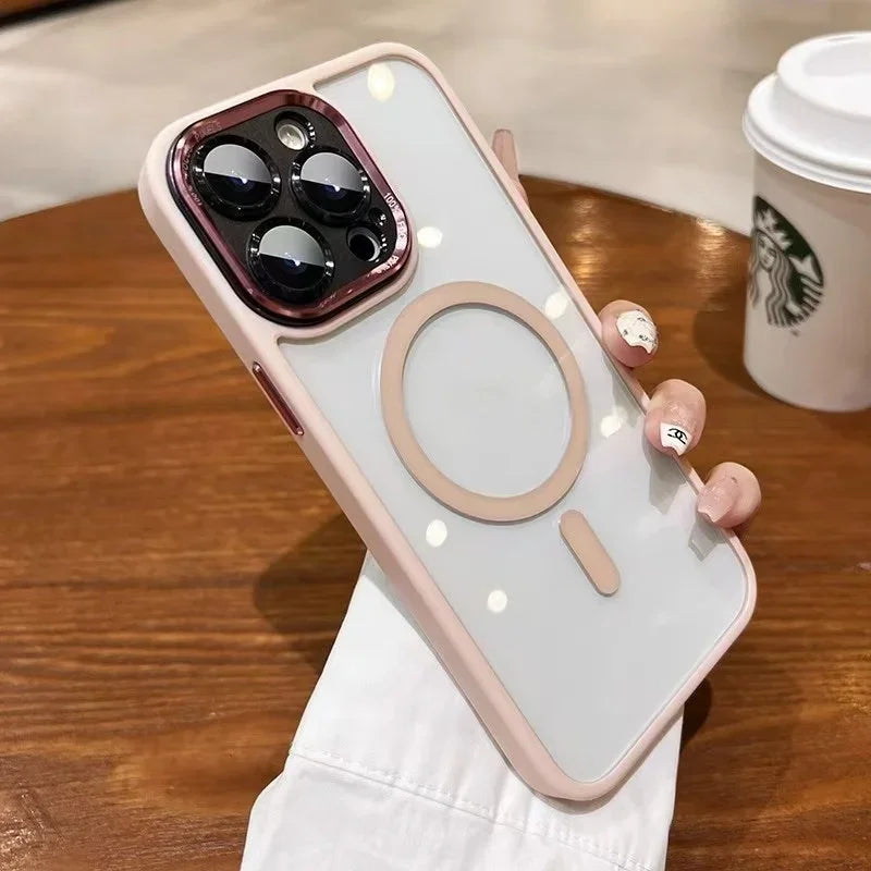 Case / Capinha Iphone Auto Focus (Series 13 ao 16 ProMax)