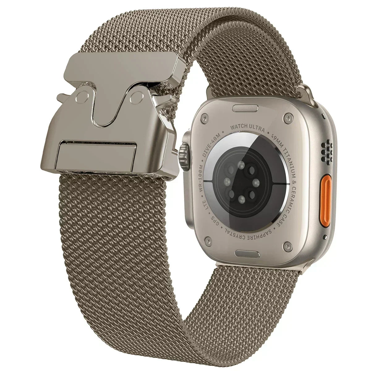 Pulseira Apple Watch - Milanese Titanium