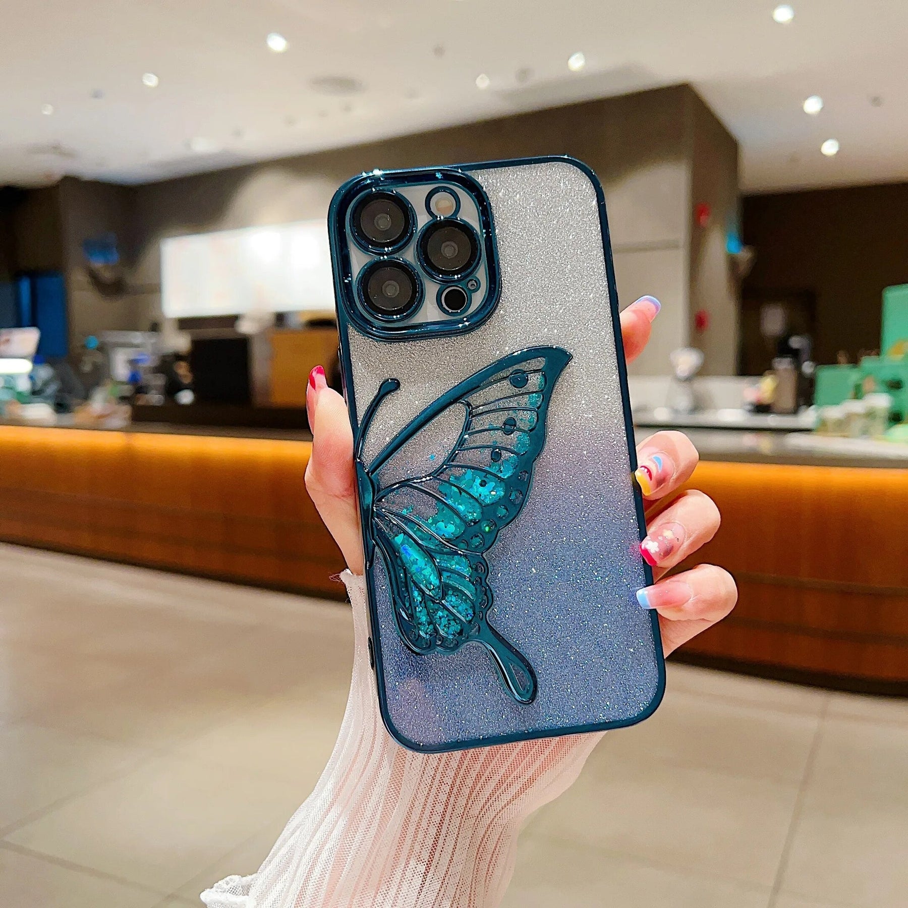 Case / Capinha Iphone Borboleta