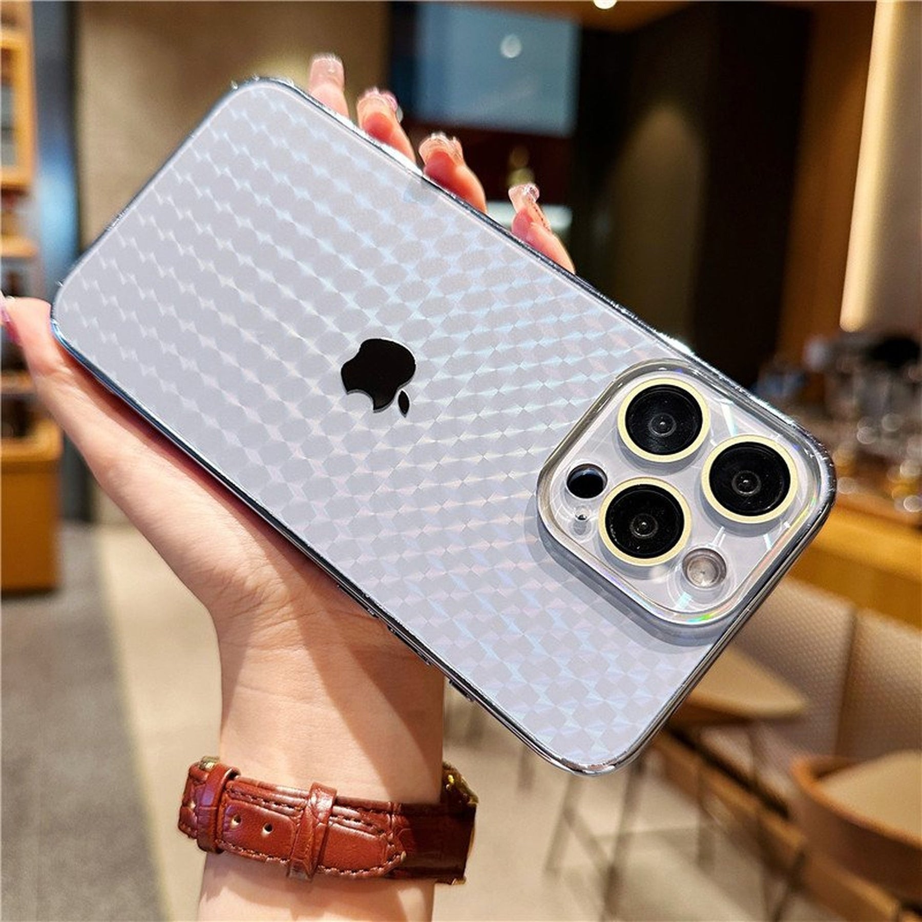 Case / Capinha Iphone Carbon I Glass