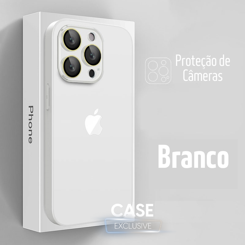 Case / Capinha Iphone i Glass (Series 13 ao 15 ProMax)