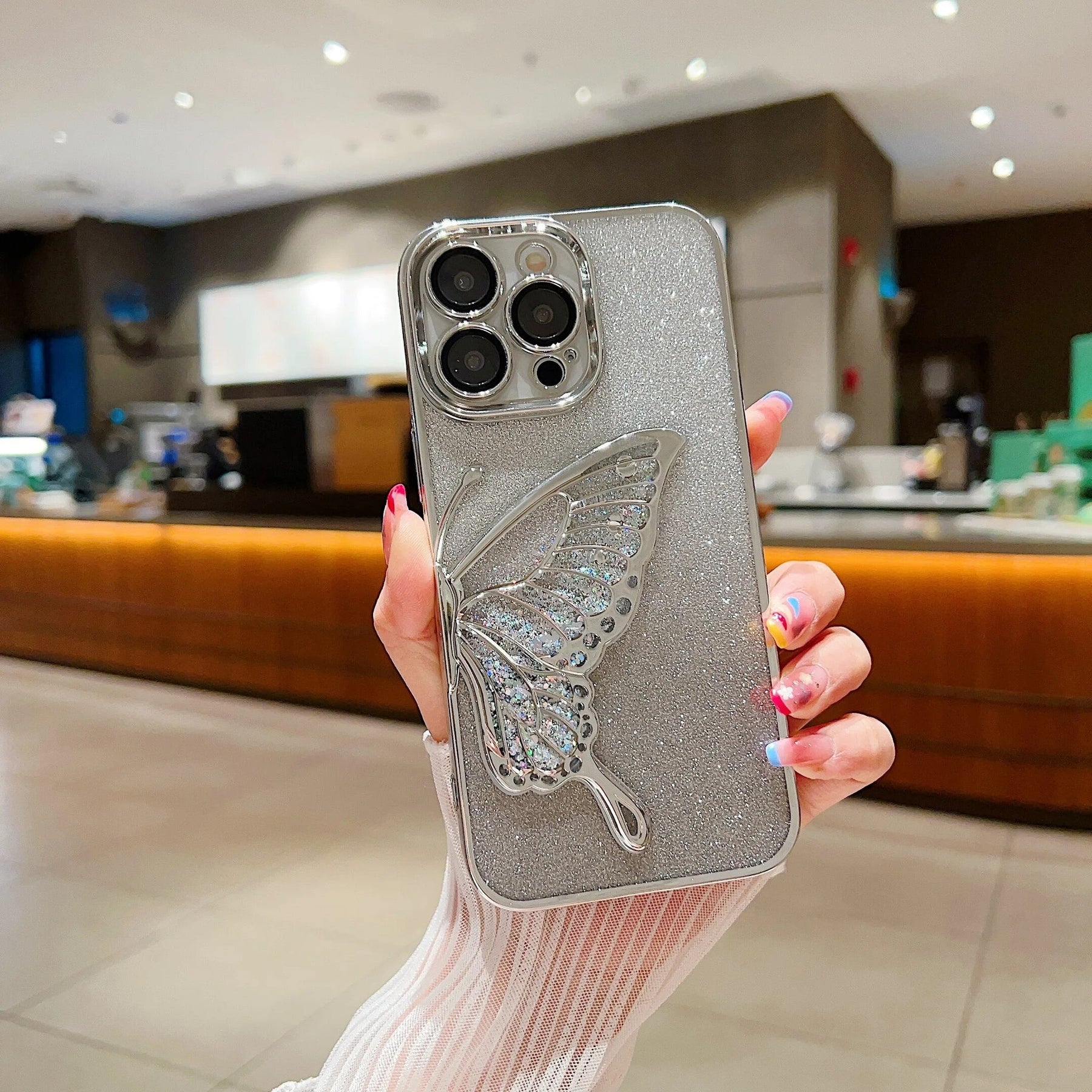 Case / Capinha Iphone Borboleta