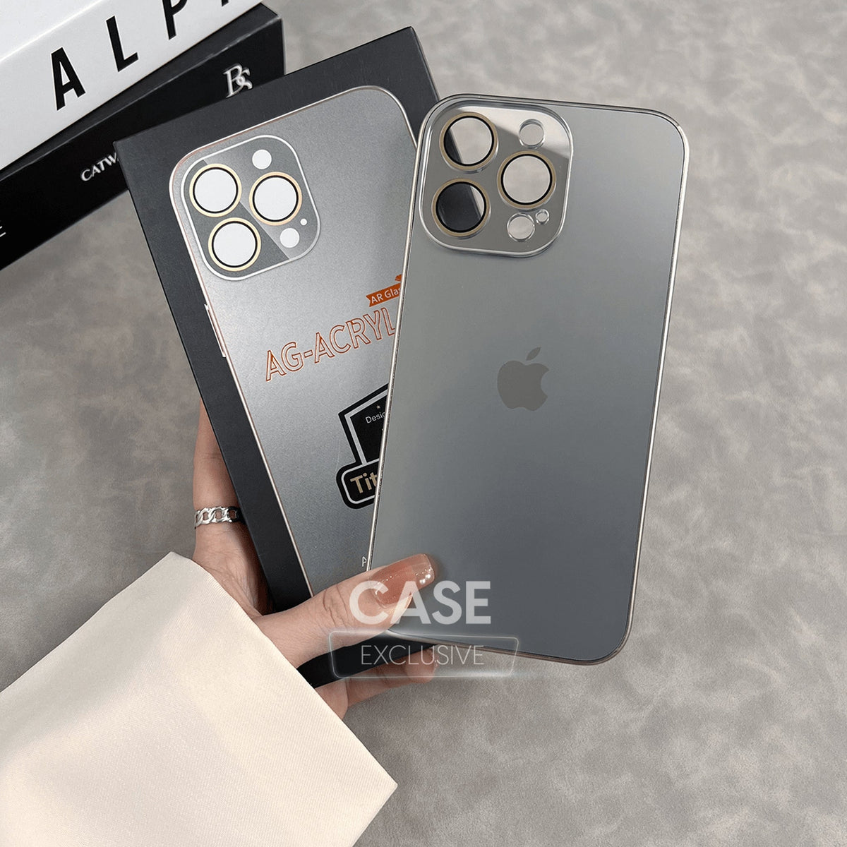 Case / Capinha Iphone IGlass Titanium