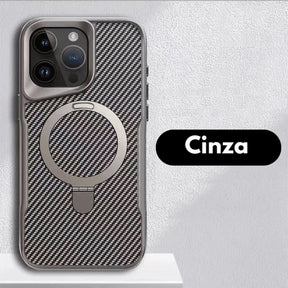 Case / Capinha Iphone Tech Carbono MagSafe