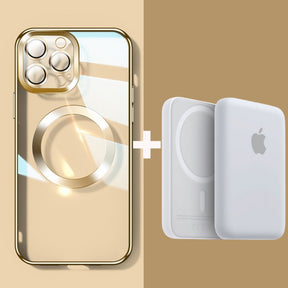 Carregador Power Bank + Case MagSafe (Iphone 13 ao 15 Pro Max)