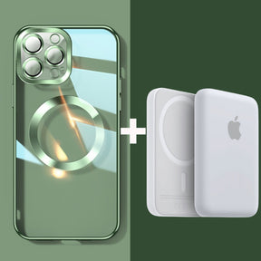 Carregador Power Bank + Case MagSafe (Iphone 13 ao 15 Pro Max)