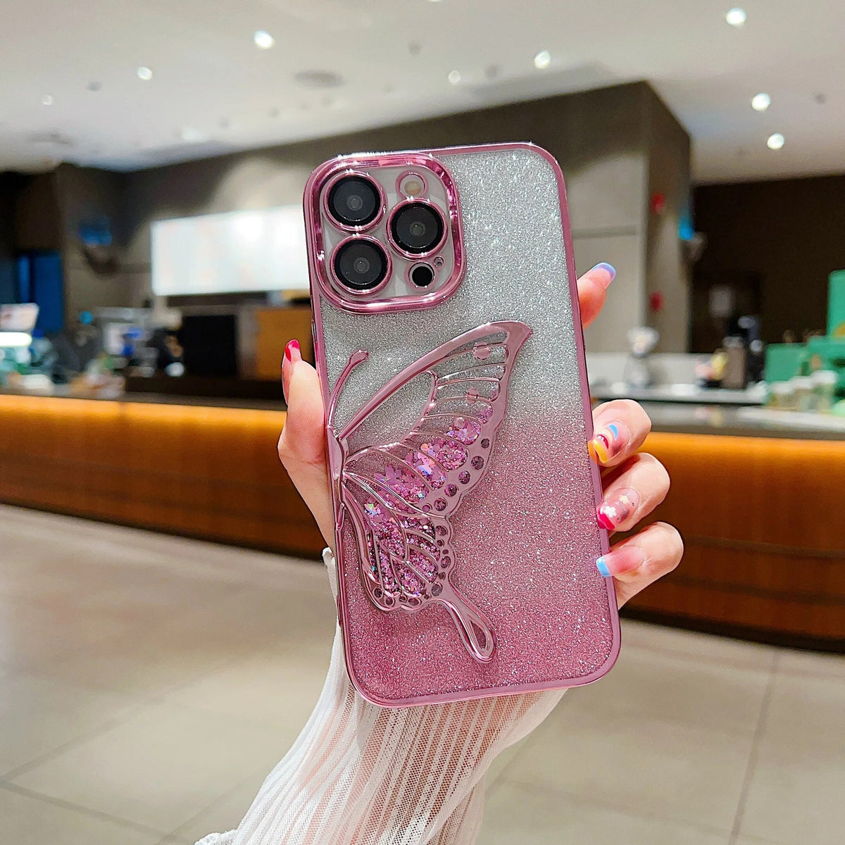 Case / Capinha Iphone Borboleta