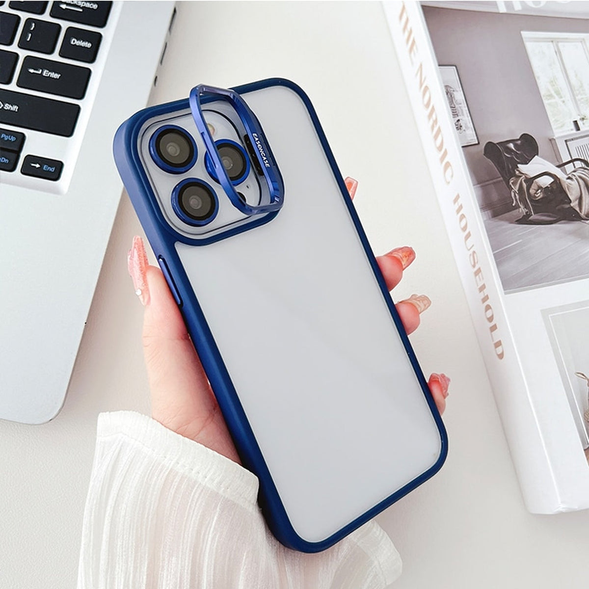 Case / Capinha Iphone Easy + Proteção de Lentes (11 ao 14 Pro max)