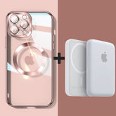 Carregador Power Bank + Case MagSafe (Iphone 13 ao 15 Pro Max)