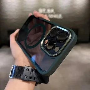 Case / Capinha Iphone Auto Focus (Series 13 ao 16 ProMax)