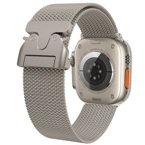 Pulseira Apple Watch - Milanese Titanium
