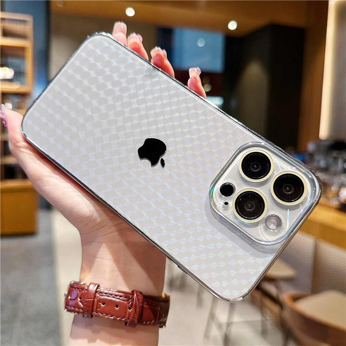 Case / Capinha Iphone Carbon I Glass